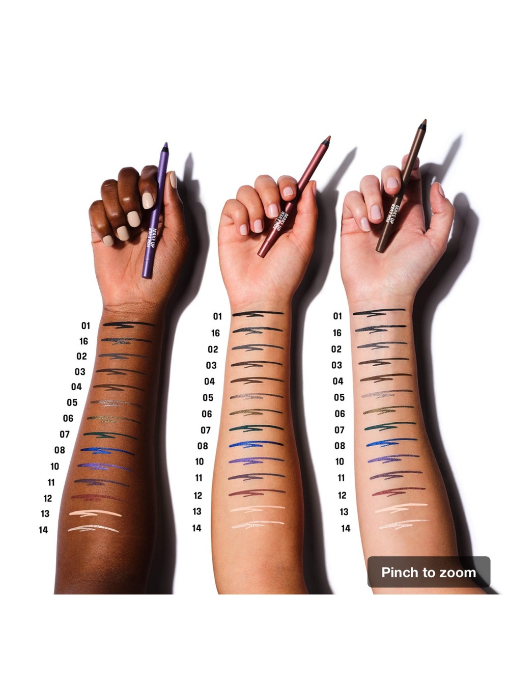 MAKE UP FOR EVER Aqua Resist Color Pencil Waterproof Eyeliner - Picture 4 of 6